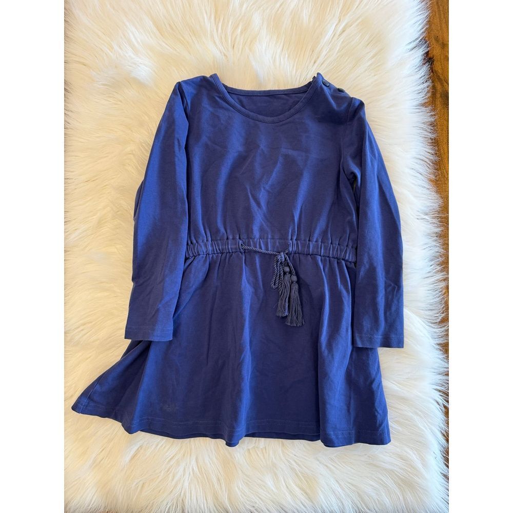 Serendipity by shrimp and grits navy dress‎ size 4/5 EUC